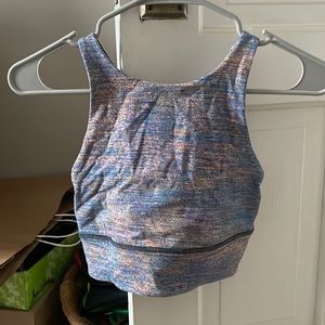 lululemon athletica Blue and Pink Sports Bra
